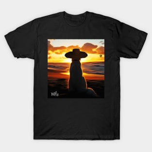 Alone by The Sea T-Shirt